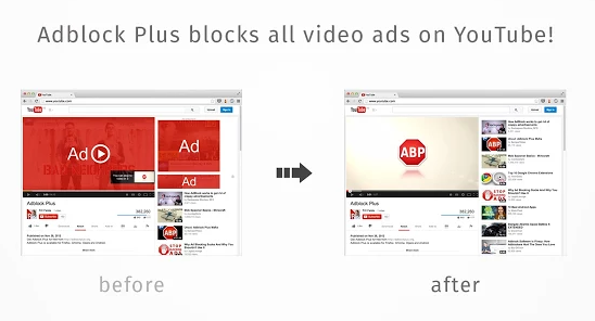 Adblocking - blocking ads on youtube